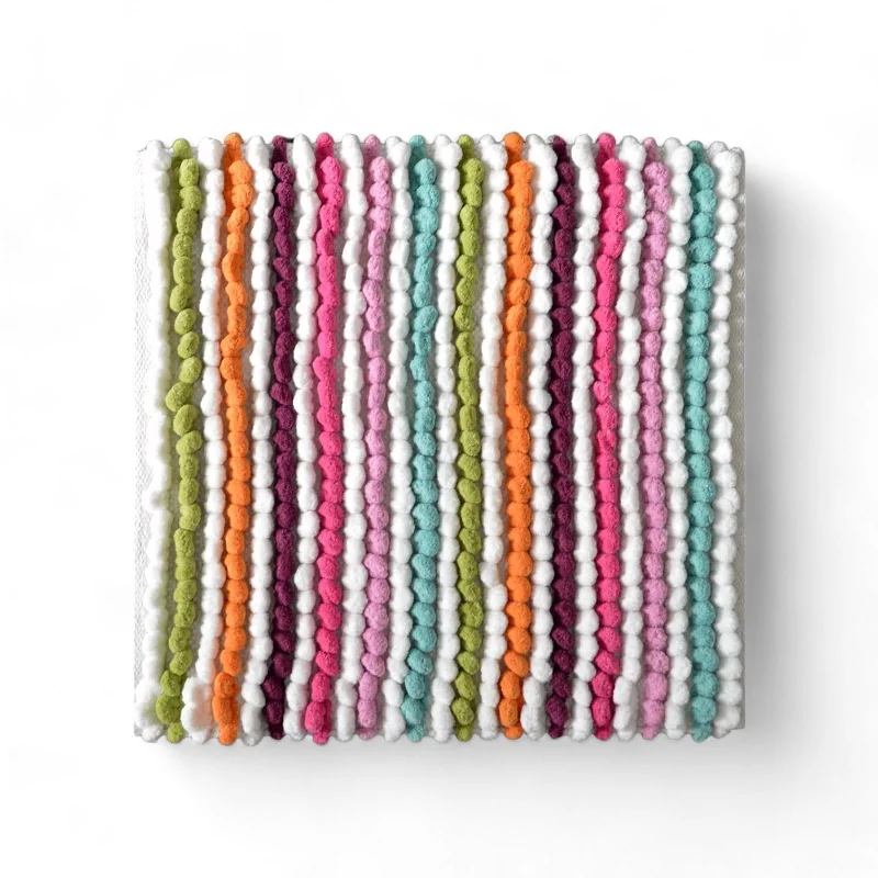 Weekend Hot Savings California Chunky Bobble Shower Mat Multi Bright