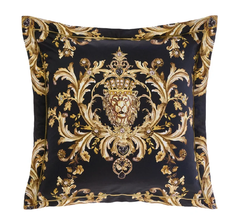 Weekend Best Deals Duomo Dynasty European Pillowcase Black