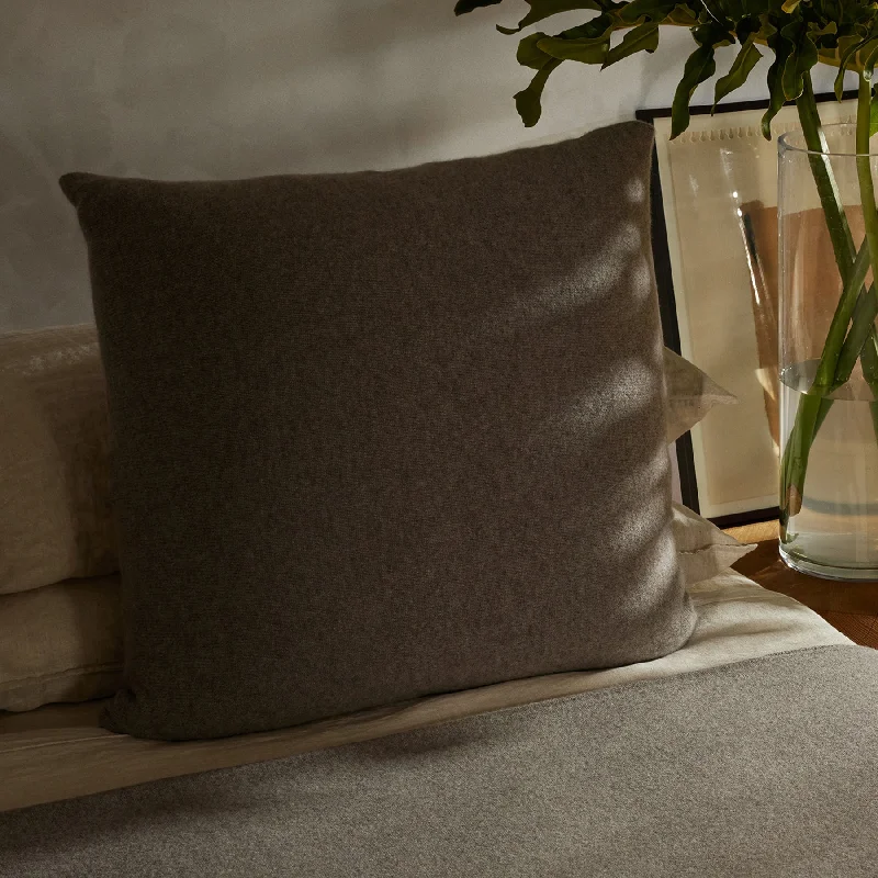 Flash Shopping Deal Cashmere Sham - Taupe Melange