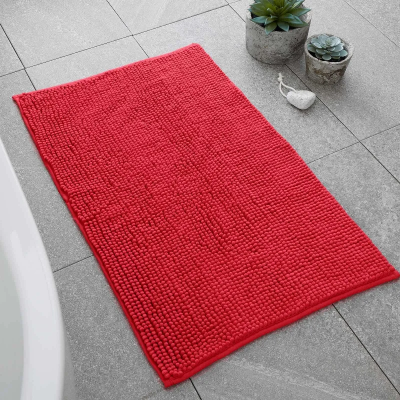 Time-Sensitive Offer Bobble Bath Mat Red