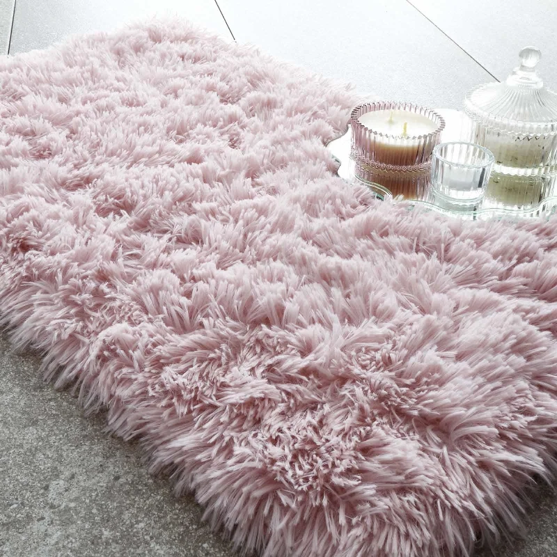 Unbeatable Prices Cuddly Bath Mat Blush