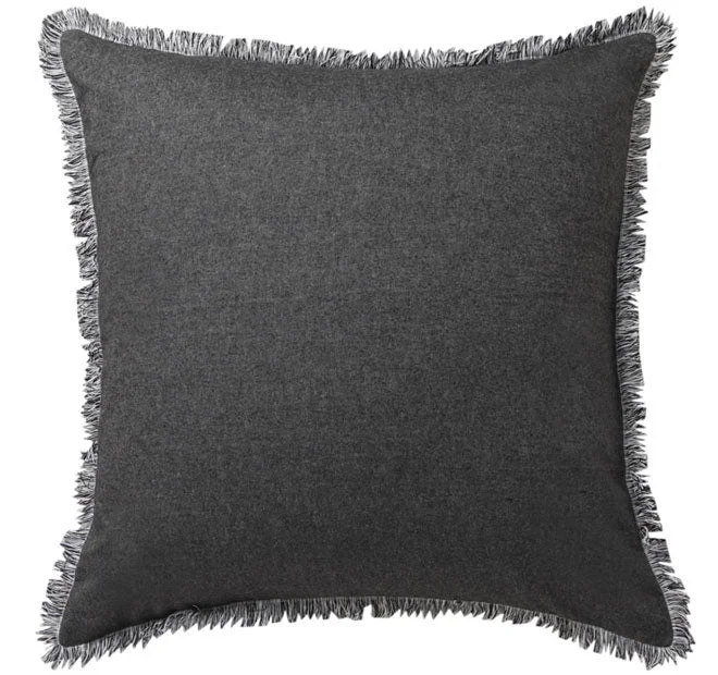 Weekend Super Sale Frenzy Chambray European Pillowcase Granite
