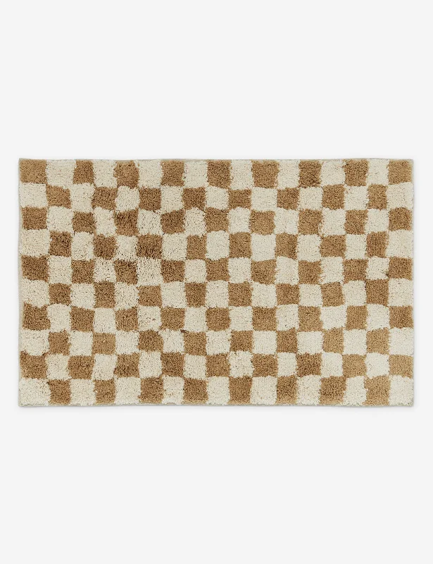 Special Offers Checkerboard Bath Mat by Sarah Sherman Samuel