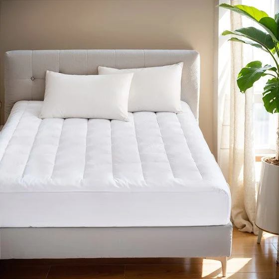 Only for You Cloud Soft Overfilled Plush Waterproof Mattress Pad