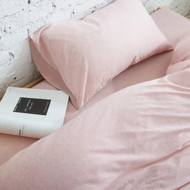 Weekend Shopping Madness Cotton Pure™ Cravina Pink Jersey Cotton Pillow Case