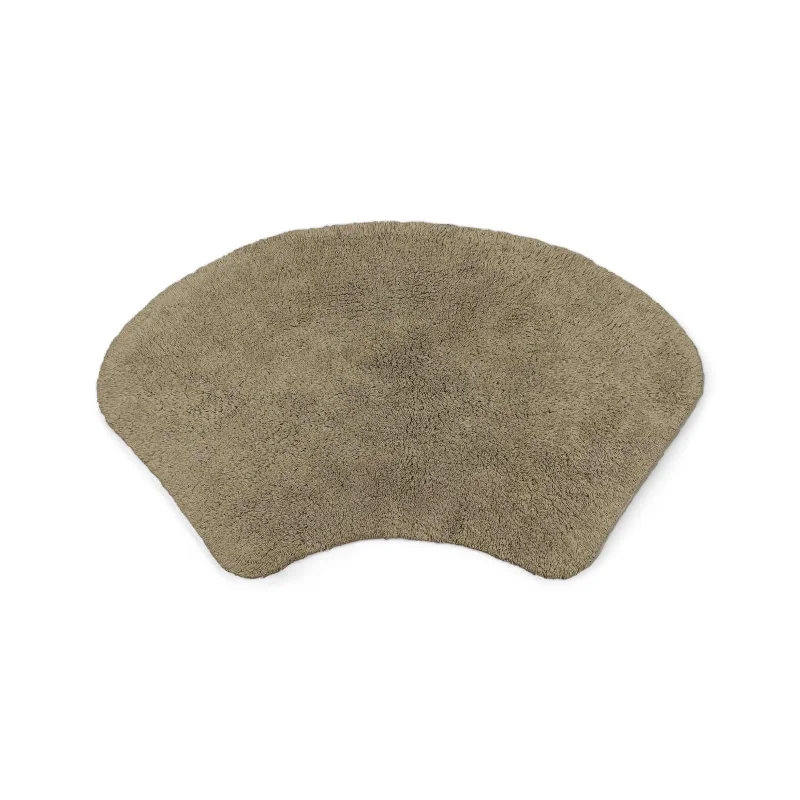 Weekend Price Slash Day Curved Shower Mat Mocha