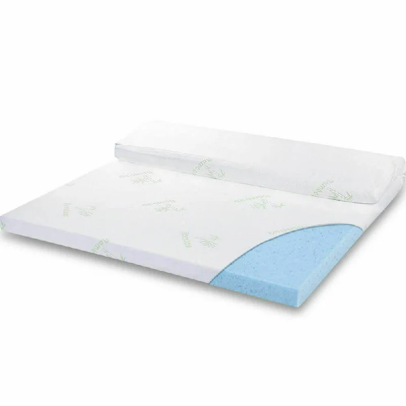 Weekend Deal Rush 5cm Thickness Cool Gel Memory Foam Mattress Topper Bamboo Fabric King Weekend Deal Rush 5cm Thickness Cool Gel Memory Foam Mattress Topper Bamboo Fabric King
