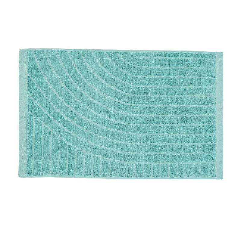 Only for You Isle 800GSM Cotton Bath Mat Aqua