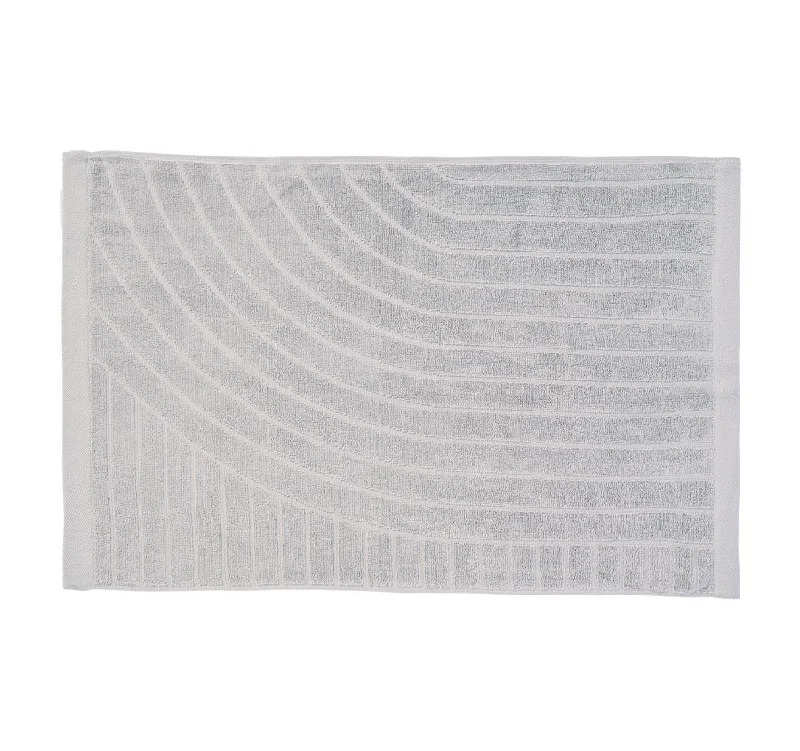 Hot Sale Items Isle 800GSM Cotton Bath Mat Silver