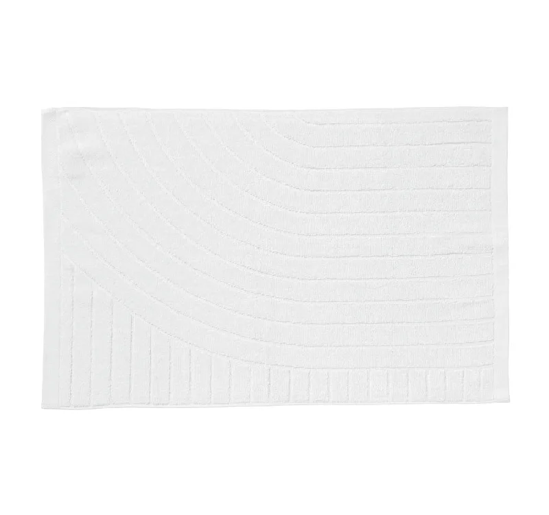 Unseen Savings Isle 800GSM Cotton Bath Mat White