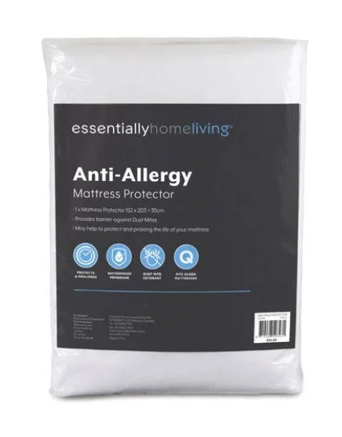 Weekend Price Drops Essential Home Living ANTI ALLERGY WATERPROOF MATTRESS PROTECTOR Weekend Price Drops Essential Home Living ANTI ALLERGY WATERPROOF MATTRESS PROTECTOR