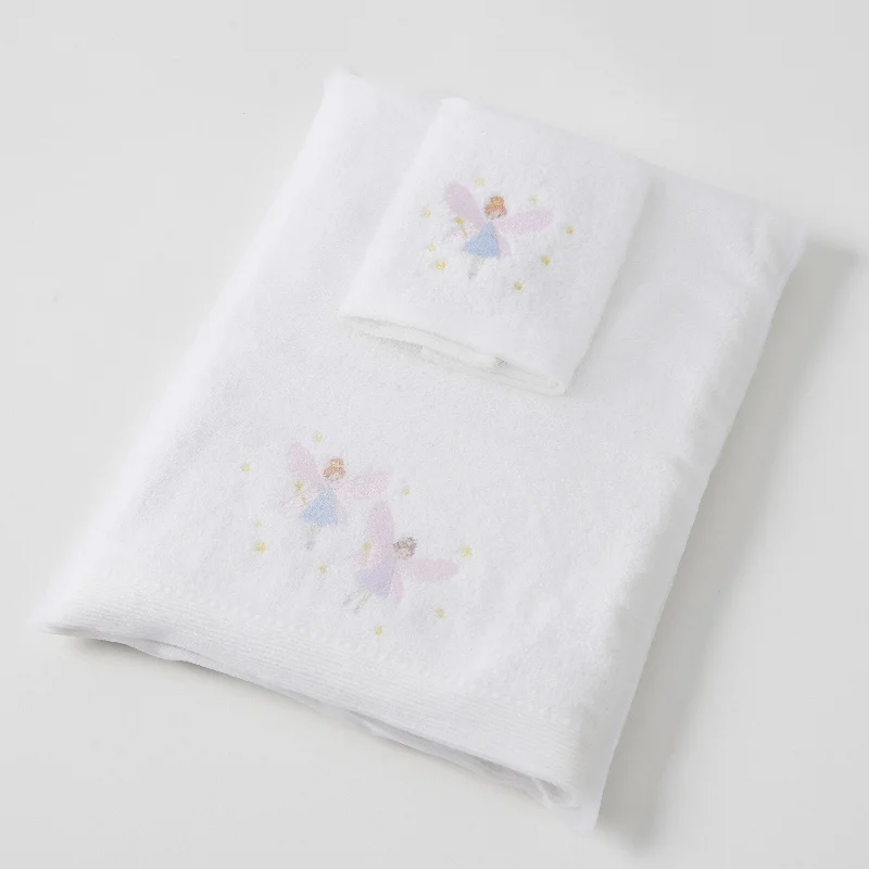 Weekend Flash Offers Fairy Dust | Baby Bath Towel & Face Washer In Organza Bag