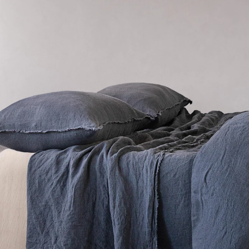 Mega Discounts Flocca Linen Pillowcase - Fonda