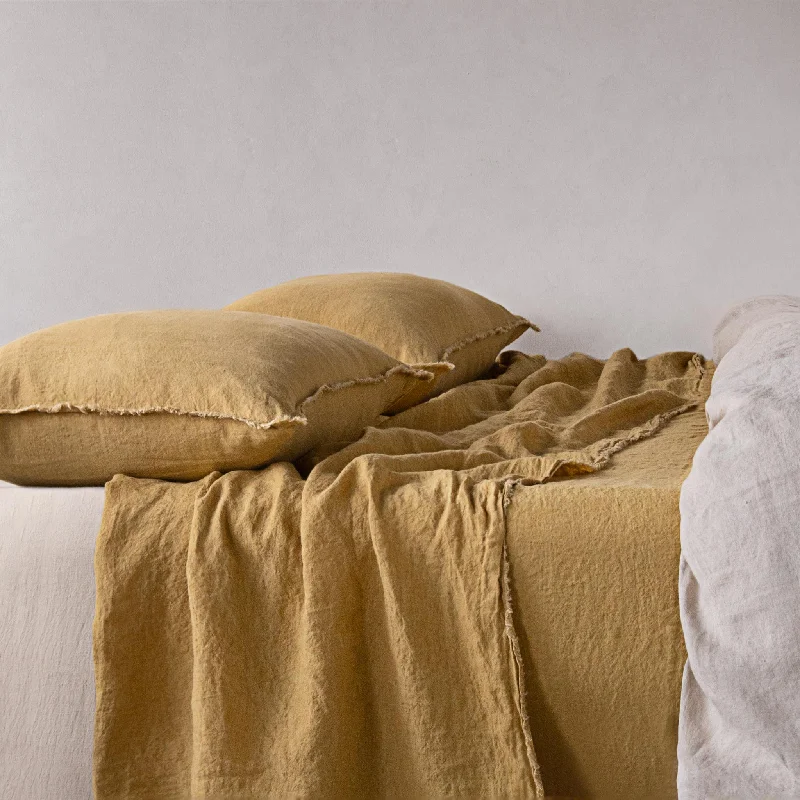 Super Low Prices Flocca Linen Pillowcase - Maiz