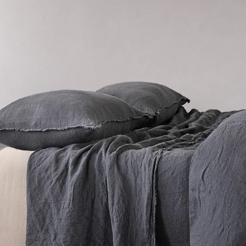 Flash Discounts Flocca Linen Pillowcase - Tempest