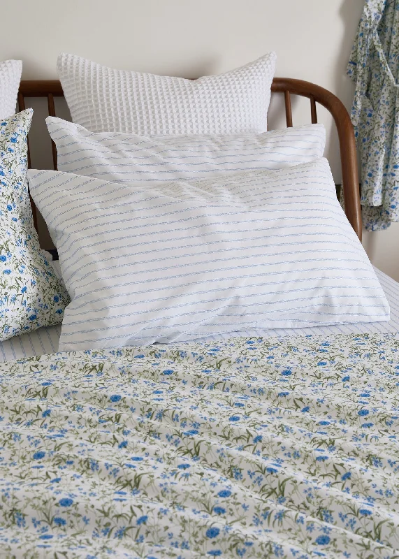 Shop & Save Today Foxford Pinstripe Pillowcase Set