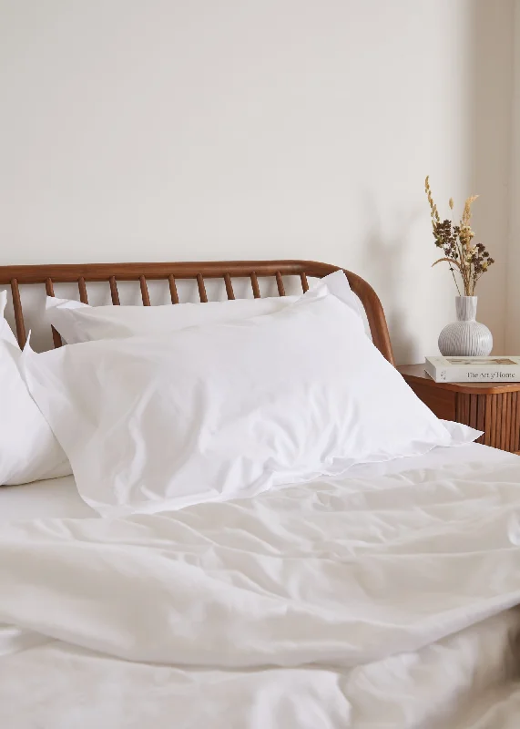 Last Chance Sale Foxford White Oxford Pillowcase Set