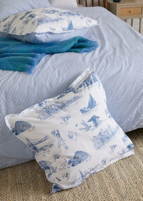 Buy More, Save More Foxford Wild Atlantic Square Oxford Pillowcase