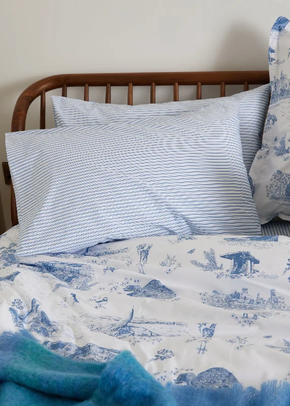 Exclusive Savings Foxford Wild Atlantic Stripe Pillowcase Set