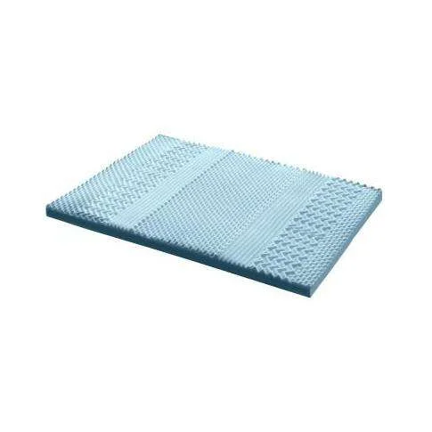 Season-End Deals Cool Gel Bamboo Cover Memory Foam Mattress Topper-  8CM 7 Zone