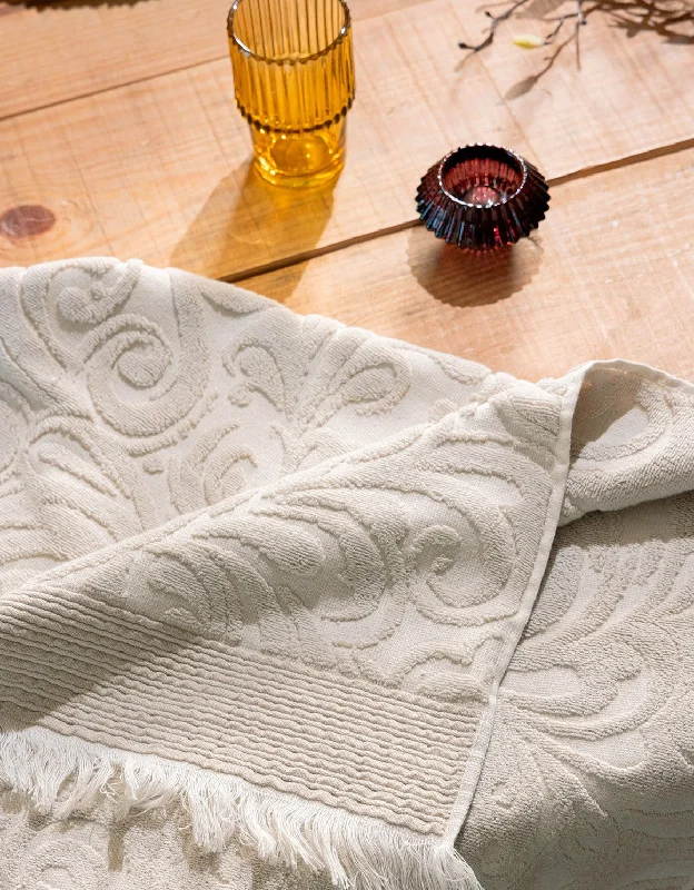 Weekend Buy One Get One HARMONY. Premium Cotton Bath Towel. Beige