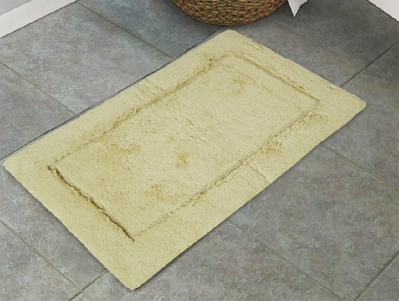 Weekend Hot Deals Dries You Quicker Hay 100% Cotton Large Bath Mat - Hygro By Spaces