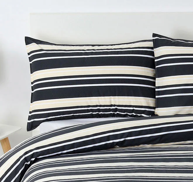 Mega Sale Brighton Standard Pillowcase Pair Charcoal