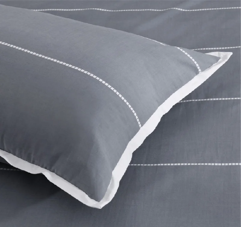 Big Offers Calista Standard Pillowcase Pair Granite