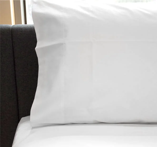 Hot Deals Crisp Standard Cuff Pillowcase White