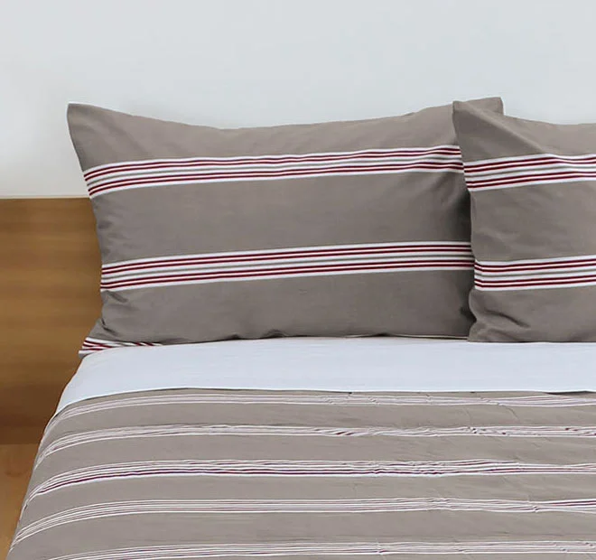 Massive Discounts Hudson Standard Pillowcase Pair Almond