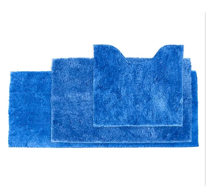 Weekend Flash Savings Super Plush Non-Slip Bath Mat Range Light Blue
