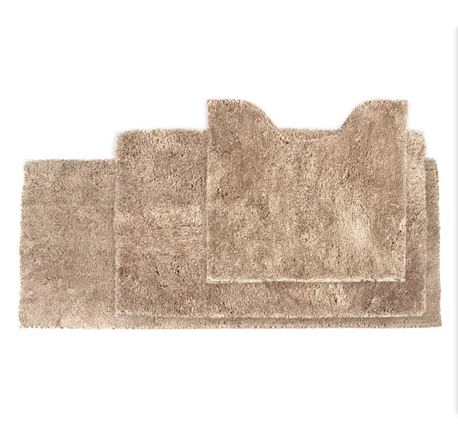 Weekend Bargain Weekends Super Plush Non-Slip Bath Mat Range Mink