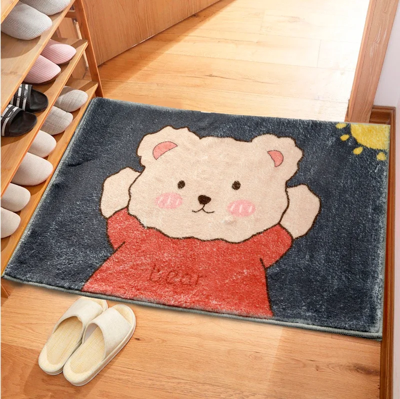 Weekend Exclusive Bargains Kids Anti-Slip Door Mat (314)-Bear