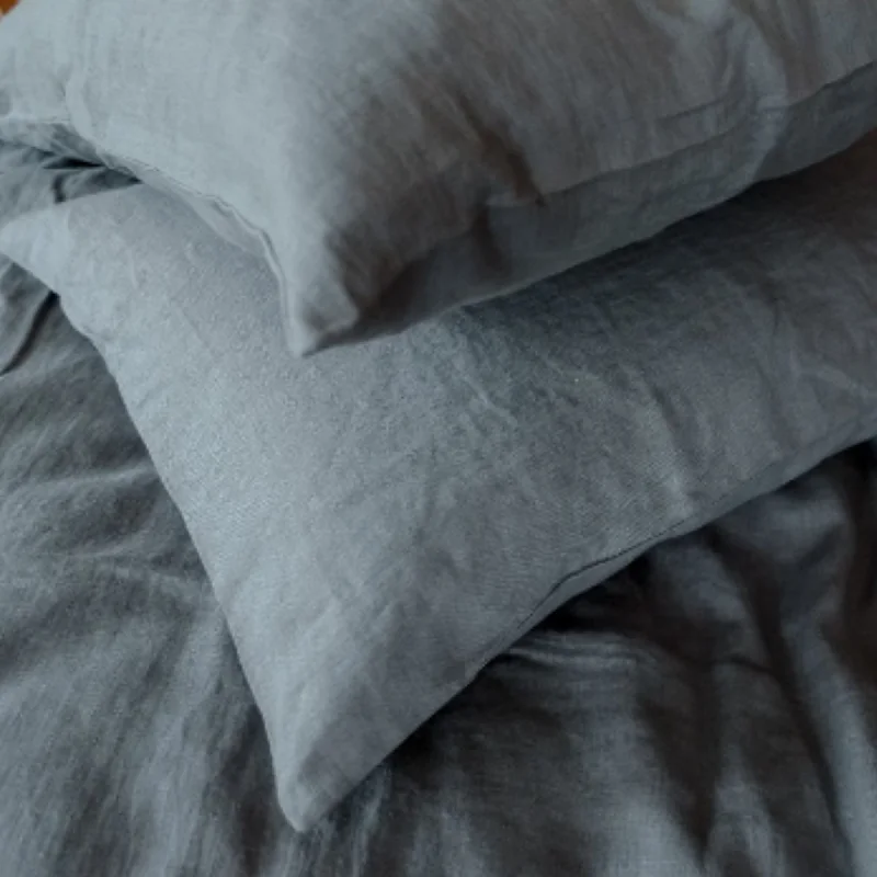 Weekend Only Deals Dove Gray Linen Pillow Case