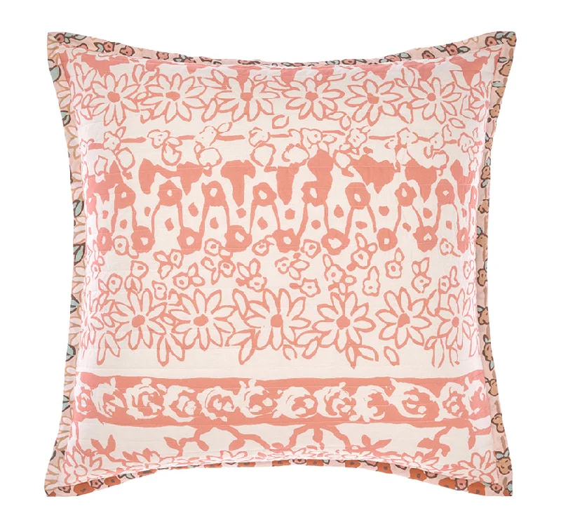 Flash Sale Cassis European Pillowcase Coral
