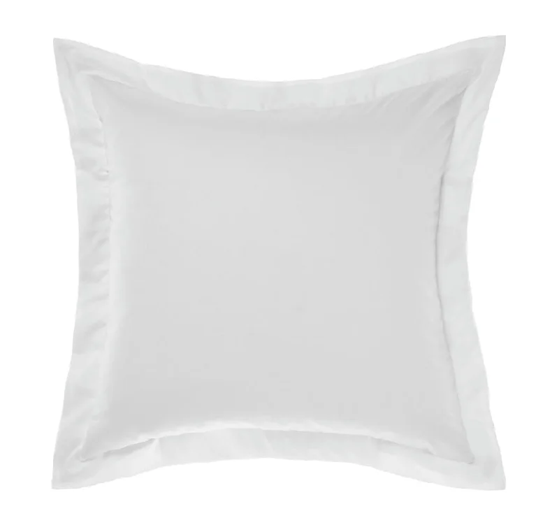 Weekend Top Offers Hotel Augusta 500THC Cotton Sateen European Pillowcase White