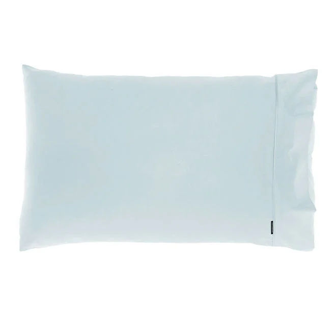 Weekend Exclusive Offers Hotel Augusta 500THC Cotton Sateen King Pillowcase Pale Blue
