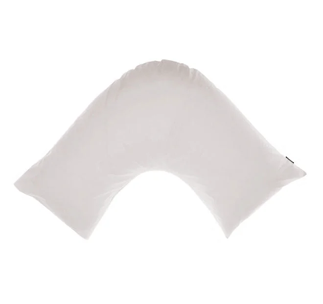 Weekend Shopping Rush Hotel Augusta 500THC Cotton Sateen V-Shape Pillowcase Grey