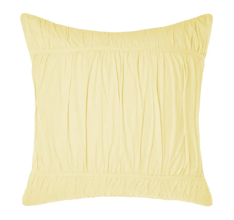 Unbeatable Bargains Layla European Pillowcase Lemon