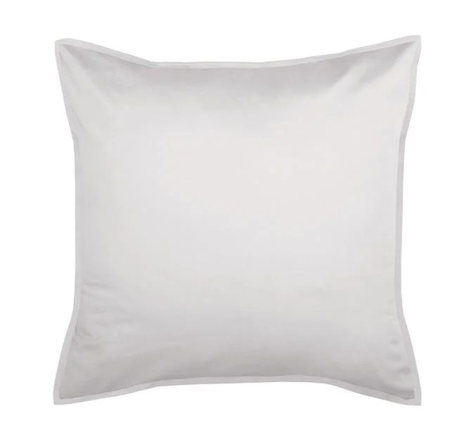 Massive Sale Event Nara 400THC Bamboo Cotton European Pillowcase Silver