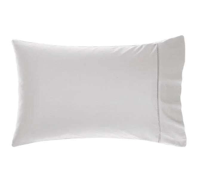 Special Price Drop Nara 400THC Bamboo Cotton Standard Pillowcase Silver