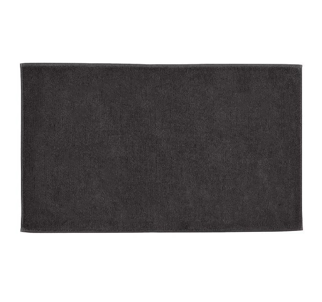 Instant Discount Nara 800GSM Bamboo Cotton Bath Mat Charcoal