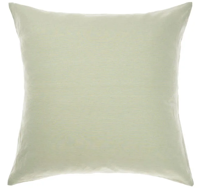 Shop & Get More Nimes Linen European Pillowcase Wasabi