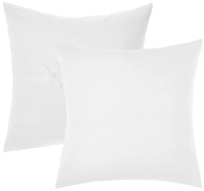 Limited-Time Deal Nimes Linen European Pillowcase White