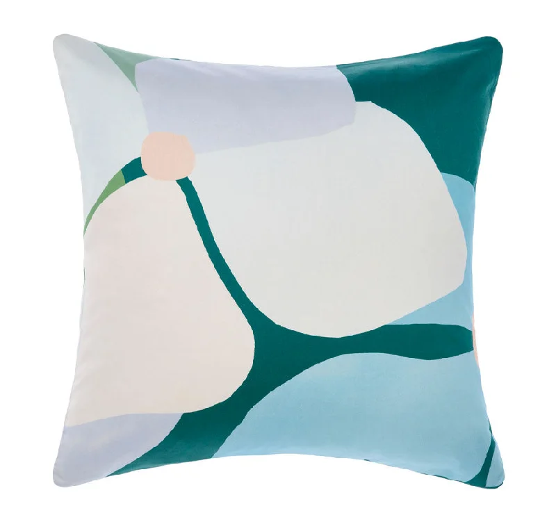 Weekend Deals Ortensia European Pillowcase Blue