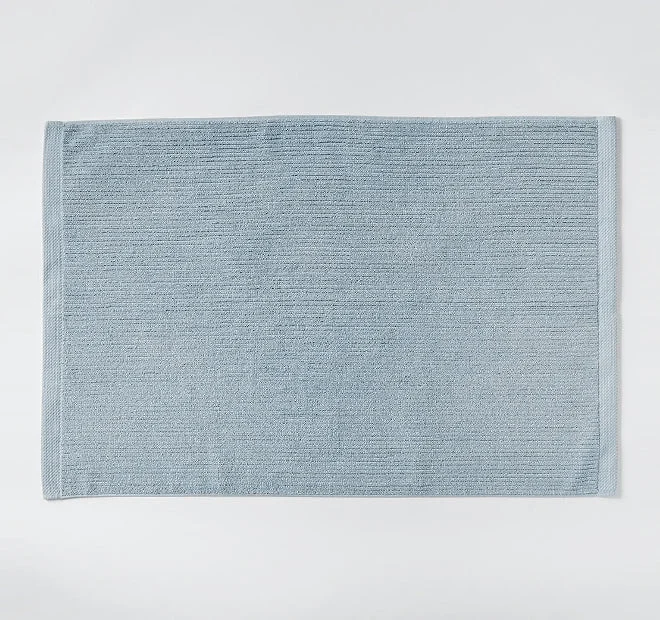 Big Discount Event Reed 900GSM Cotton Bath Mat Blue
