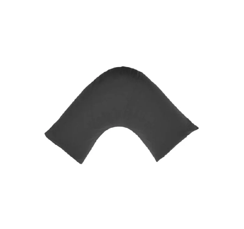 Best Offers 250THC Poly Cotton Percale V-Shape Pillowcase Asphalt