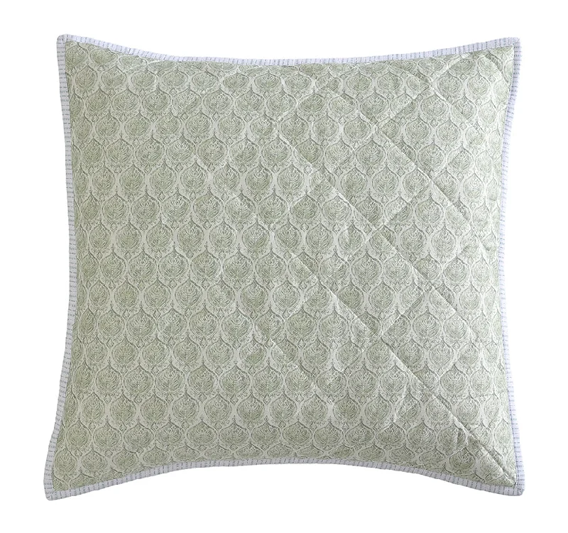 Weekend Offers and Savings Shelby European Pillow Sham Sage