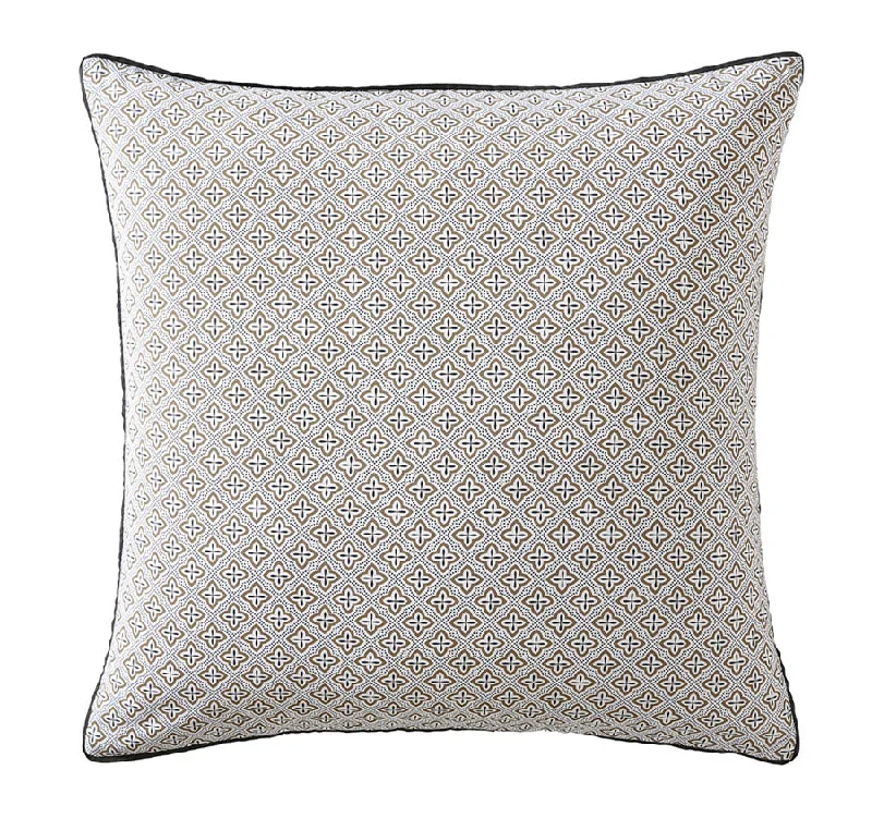 End-of-Season Sale Tariq European Pillowcase Black