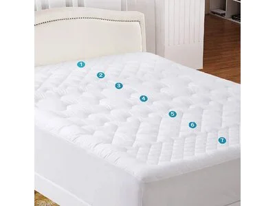 Weekend Big Savings Luxton 800GSM Massage Style 7-Zone Mattress Topper